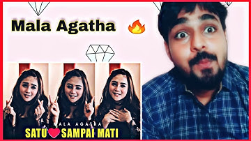 Indian reaction on Mala Agatha - Satu Hati Sampai Mati (Official Music Video)