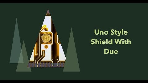 Using an Uno style shield with the Due