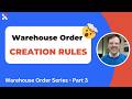 SAP EWM Warehouse Orders Series #3: Creation Rules (DEF vs UNDE)