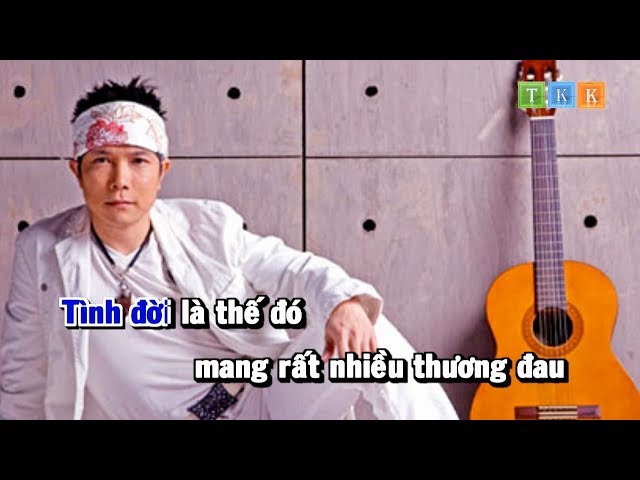 Tình Và Đời - Jimmy Nguyễn Karaoke Beat class=