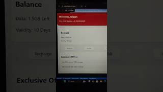 airtel thanks app home interface by javascript