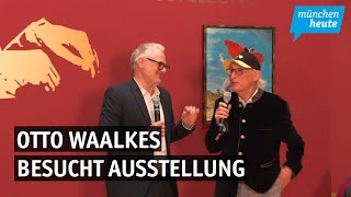 Chartstürmer – Komiker Otto Waalkes besucht Ausstellung zu seinem 75. Geburtstag in Bernried