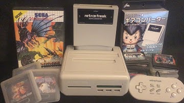 Retro Freak Gear Converter LIVE Unboxing and Review