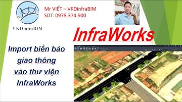 Verkeersborden bewerken en importeren in InfraWorks