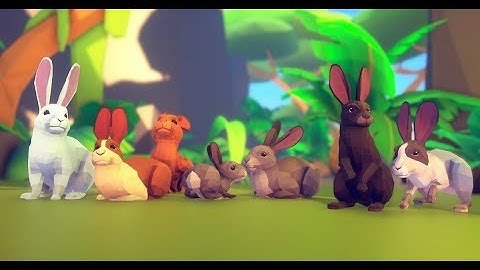 Poly Art Rabbit