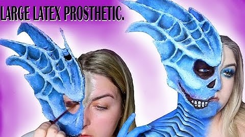 HOW TO MAKE & APPLY A LATEX PROSTHETIC (Part 2)