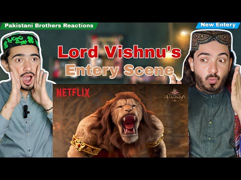 Pakistani Brothers Reaction To | Lord Vishnu’s MAJESTIC Entry in His Narsimha Avatar | Mahavatar