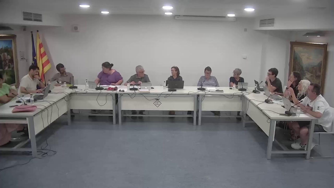 Ple ordinari 31 de juliol de 2025 Ajuntament de Capellades