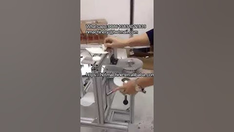 Manual round soap pleat wrapping machine