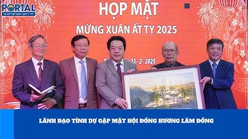 Lãnh đạo tỉnh dự gặp mặt hội đồng hương tại Lâm Đồng