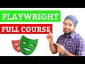 Playwright tutorial full course 2024  playwright testing tutorial