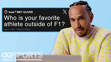 Lewis Hamilton Replies to Fans on the Internet | Actually Me | GQ Sports