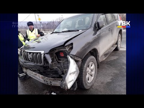 Лобовое столкновение произошло