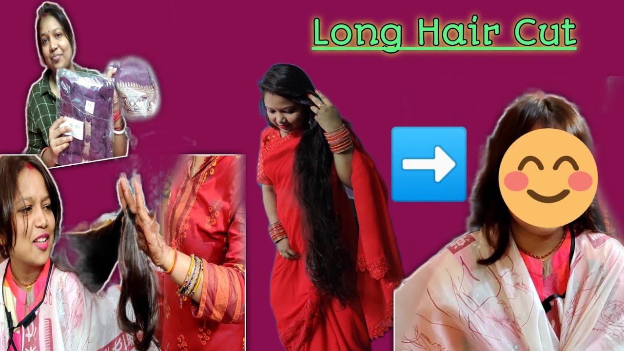 HairCut Vlog | Long  Hair Cut✂️ | @Sunehasvlog