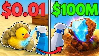 I went from NOOB to PRO in Roblox Dig & Clean.. (Part 1)