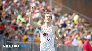 Ankeny's Tim Sindt wins the Class 4A state title in boys' 3,200-meter run