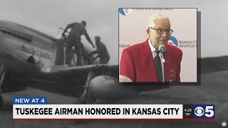 Tuskegee Airman honored in Kansas City