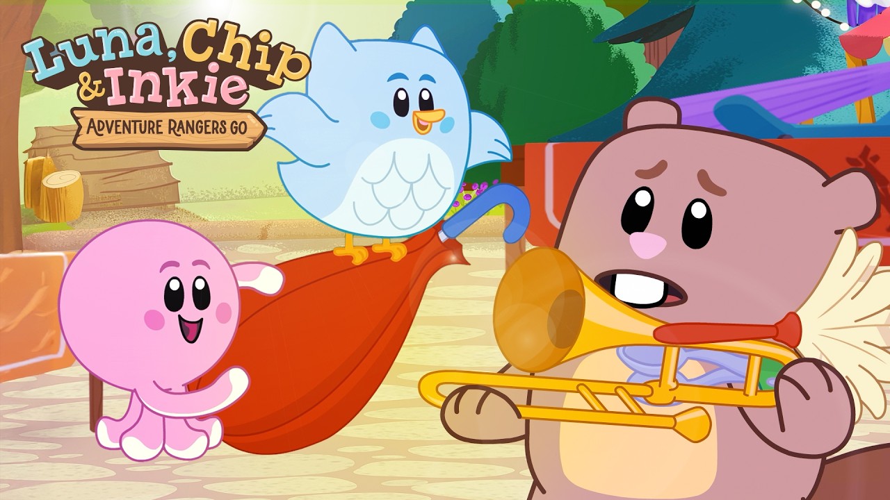 Chip of All Trades 🪚 Full Episode 🎺 Luna Chip & Inkie 🌲 Nature