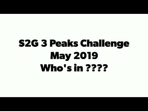 The 3 peaks Challenge with S2G