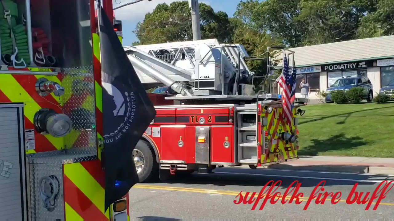 Farmingville Fire Department working fire YouTube