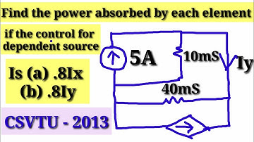 Network Analysis Lecture -3/ Single Node - Pair Circuit Solved Example
