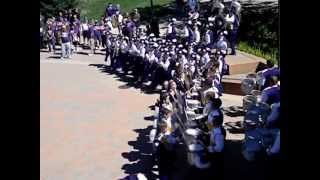 WIU Family Weekend 2012 WIU Marching Band, Ashtray performance (3)