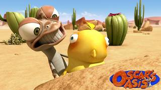 Oscar Taking Care of a Baby Chick   More Funny Oscar's Oasis Cartoons for Kids