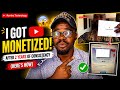 How I Got Monetized on YouTube… After 2 Years of Consistency