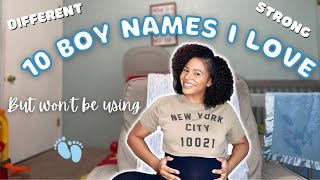 BABY BOY NAMES I LOVE BUT WONT BE USING (THIS TIME)