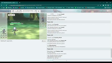 Pokemon Showdown Random Battle