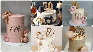 Best 50th Birthday Cakes|| 50th Birthday Cake Designs || Cakes for Adults