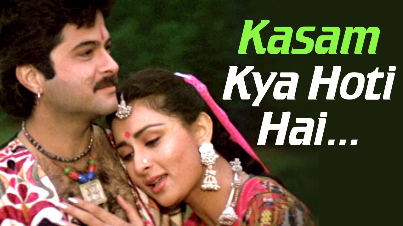 Kasam Kya Hoti Hai HD   Kasam Song   Anil Kapoor   Poonam Dhillon   80s Romantic song