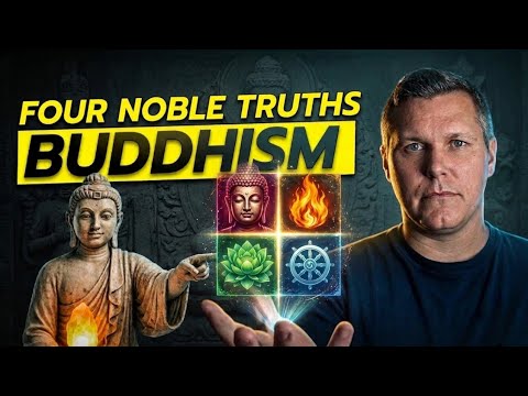 The Four Noble Truths of Buddhism explained simply in English - YouTube