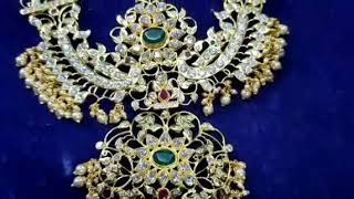 Pathakam Design Beautiful Pearl Heavy Haram