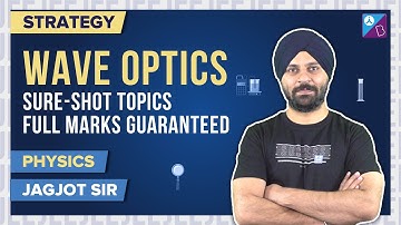 JEE Advanced 2022:  Sure Shot Topics of Wave Optics Class 11 & 12 Physics | JEE Advanced Physics