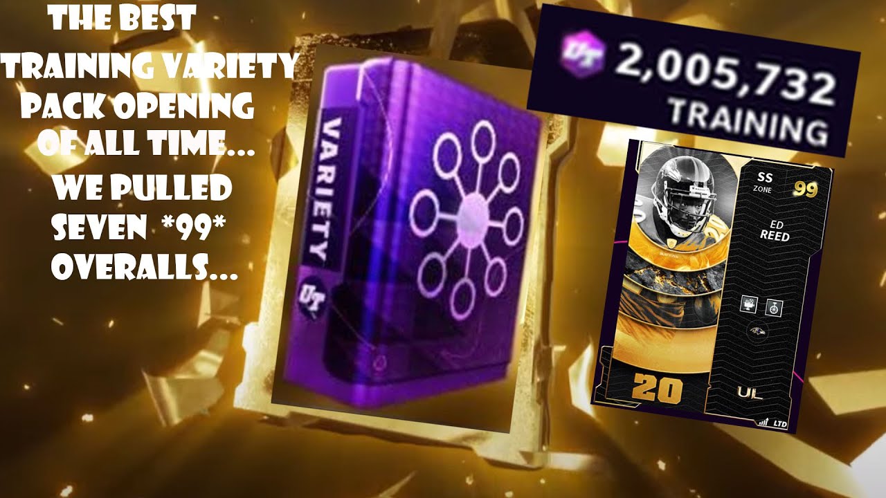 *7 99 OVERALL PULLS* THE BEST TRAINING VARIETY PACK OPENING EVER
