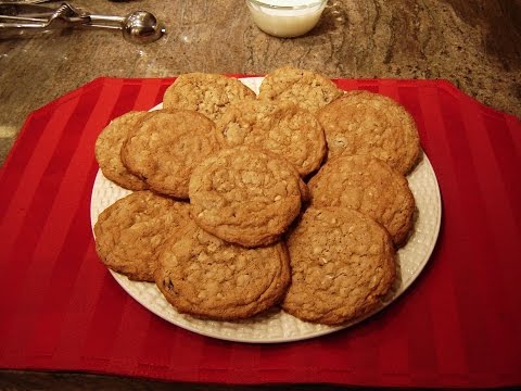 Oatmeal Peanut Butter Jumbo Cookies by Diane Lovetobake