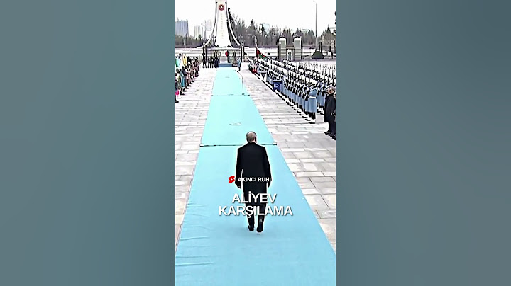 Erdoğan, ilham aliyev'i karşılıyor
