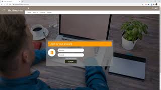 Logging In 10x Website