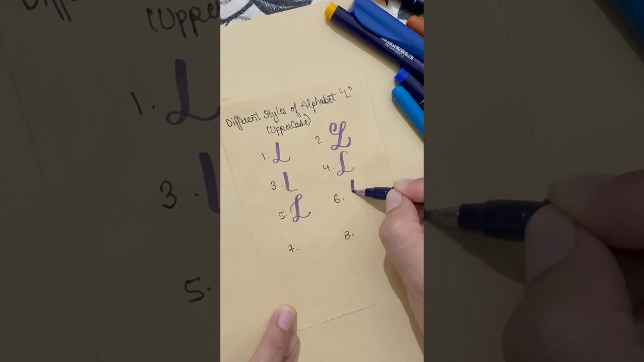 Daily Lettering – L Focus 