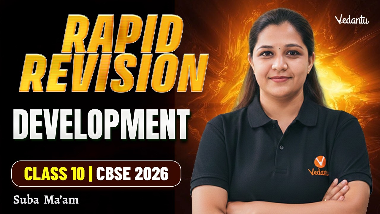 Development | Rapid Revision | Class 10 SST | CBSE 2026 | Suba Ma'am