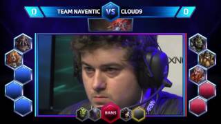 HOTS — Team Naventic vs Cloud9  Finals NA Spring Regional  Match 13 Playoffs