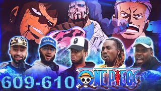 SMOKER & LAW VS VERGO! One Piece eps 609/610 Reaction