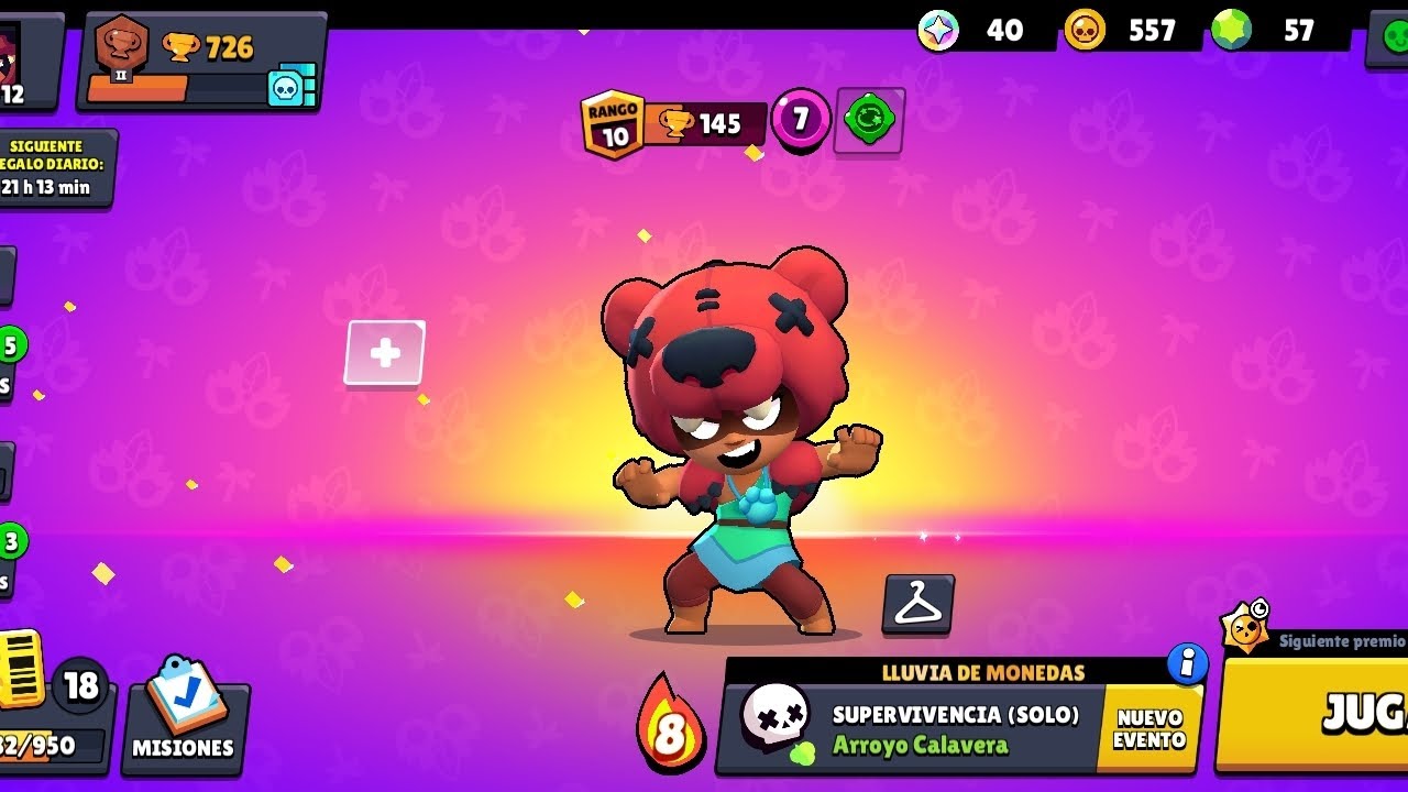 Subiendo a nita a rango 10 y consigo 700 trofeos.