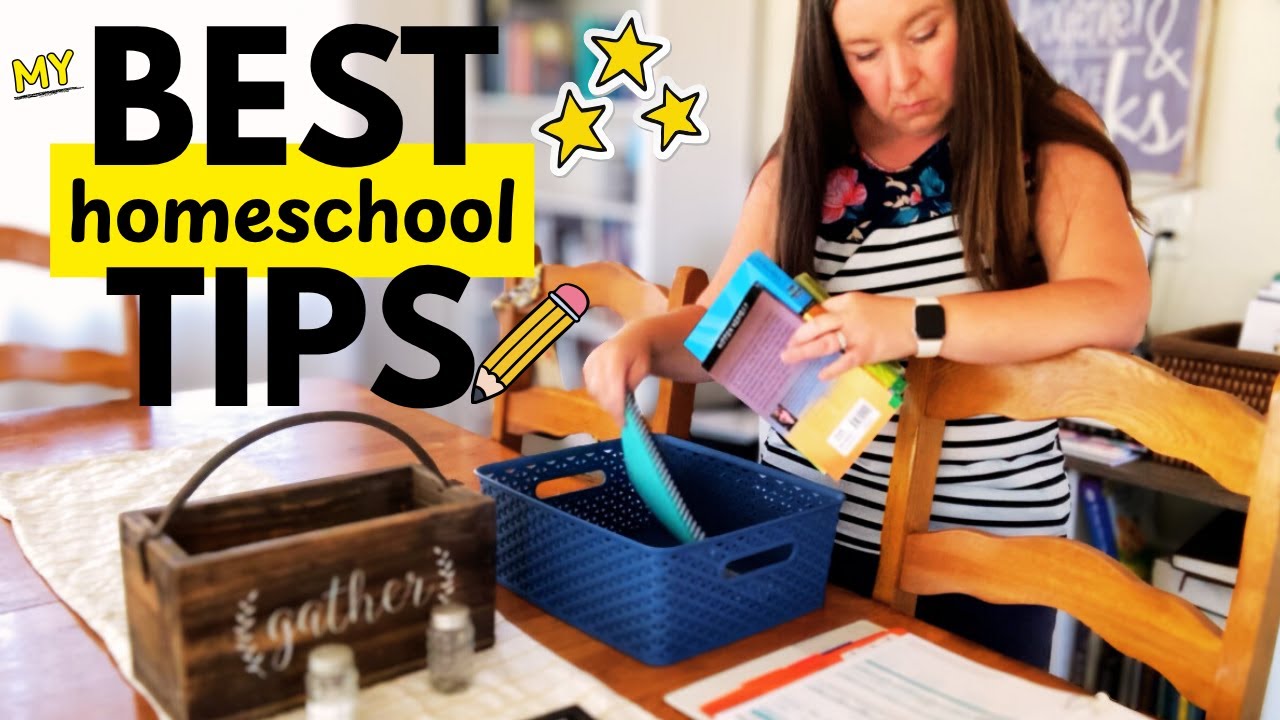 My BEST Homeschool Tips & Tricks