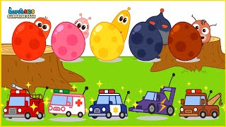 Bingo Song Baby song Surprise Egg With Car Stamp Transformation play - Nursery Rhymes & Kids Song