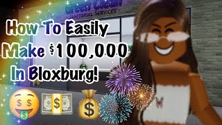 Working Janitor In ROBLOX BLOXBURG For 1 Hour On LEVEL 40!!! YOU WILL NOT BELIEVE THIS! 🤑🤯