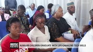 ALMAJIRI CHILDREN GRADUATE WITH LIFE CHANGING TECH SKILLS