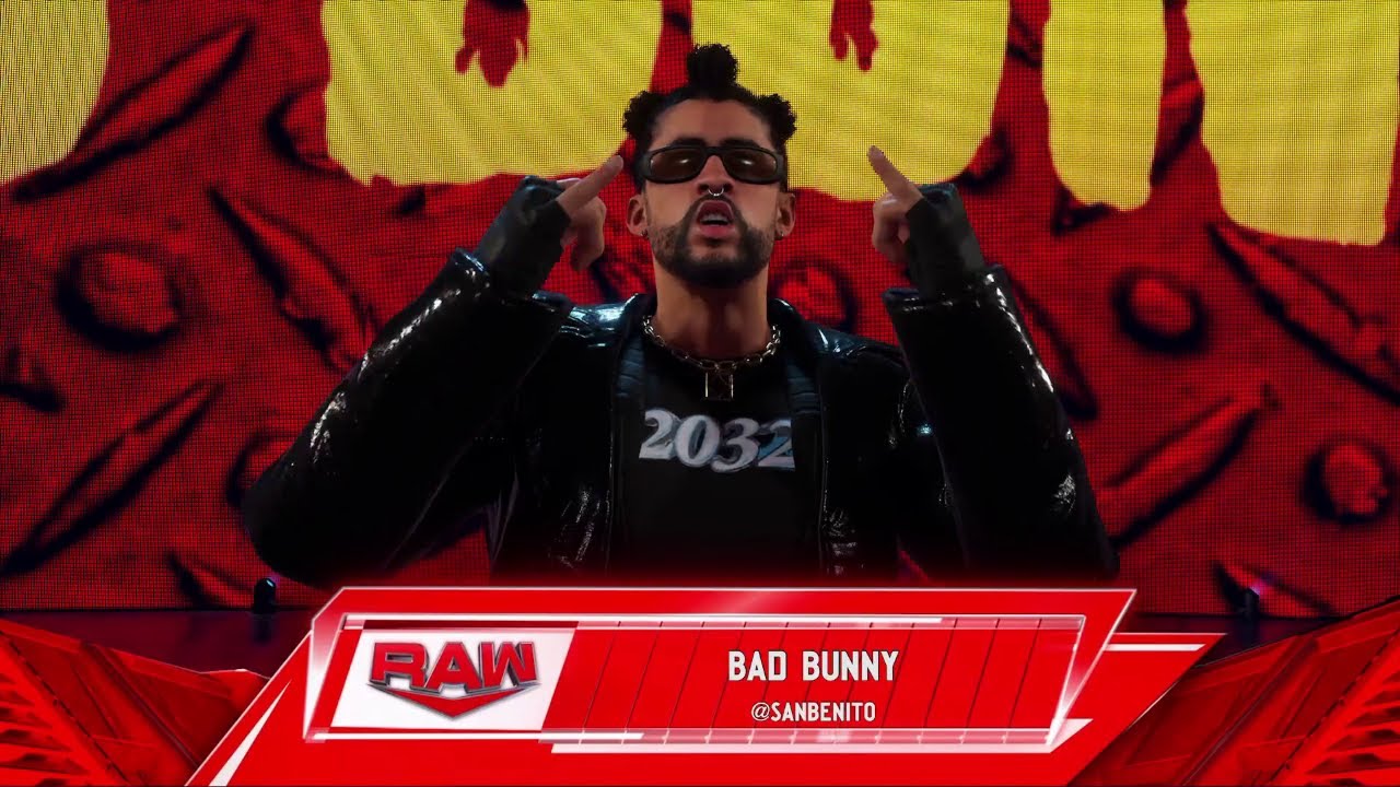 Bad Bunny Entrance / WWE 2K24 - YouTube