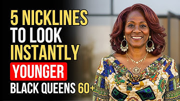 5 Necklines That Make You Look INCREDIBLE | For Elegant Older Black Women Over 60